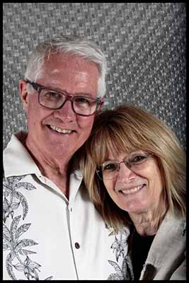 portrait photo of neighbors at pool party