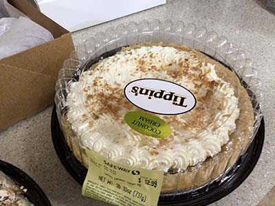 coconut cream pie