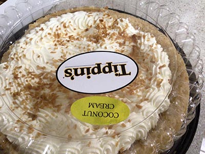 coconut cream pie