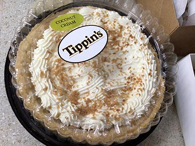 coconut cream pie