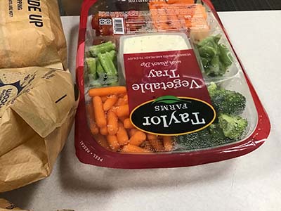 vegetable tray