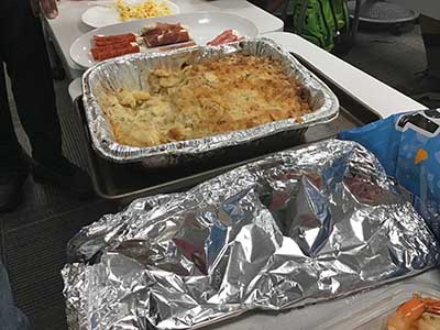 food at event