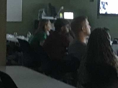 watching documentary