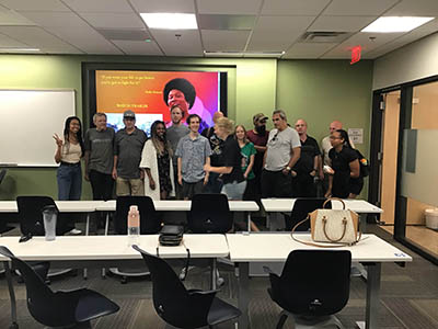 group photo of people at event