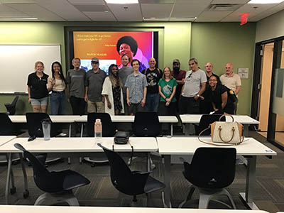 group photo of people at event