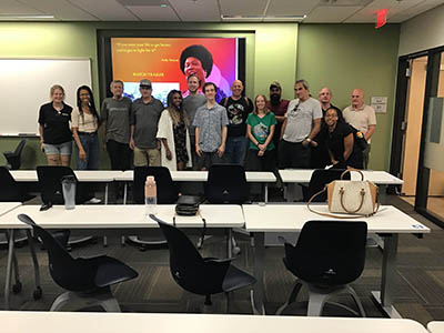 group photo of people at event