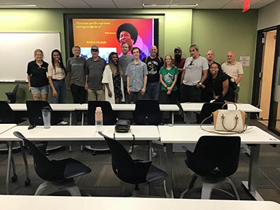 group photo of people at event