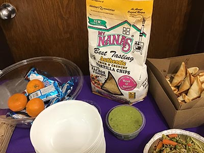 chips and avocado