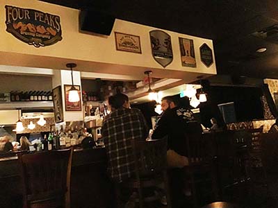 neighbors gathering at Cornish Pasty Co. restaurant