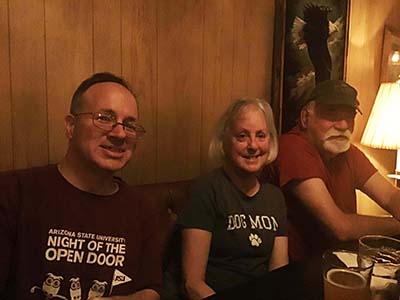 neighbors gathering at Cornish Pasty Co. restaurant
