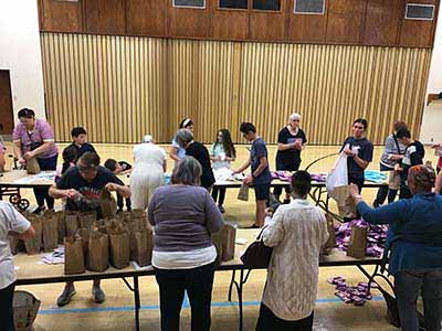 Packing Party Service Activity with Women4Women Tempe - 13 November 2024