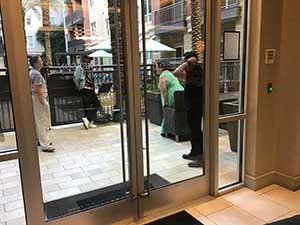 neighbors gather for arts and music talent night