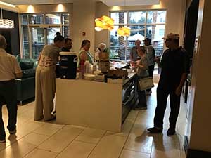 neighbors gather for arts and music talent night