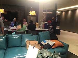 neighbors gather for arts and music talent night
