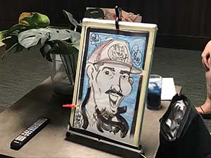 neighbors gather for arts and music talent night