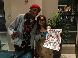 neighbors gather for arts and music talent night