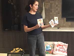 neighbors gather for arts and music talent night