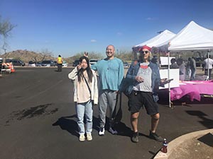neighbors gather for arts and music talent night