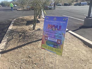 neighbors gather for arts and music talent night