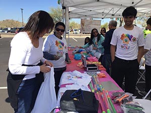 neighbors gather for arts and music talent night