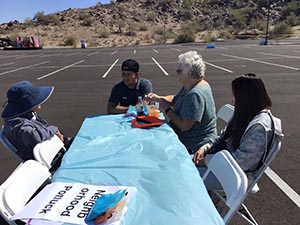 neighbors gather for arts and music talent night