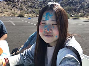 neighbors gather for arts and music talent night