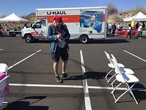 neighbors gather for arts and music talent night