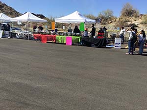 neighbors gather for arts and music talent night