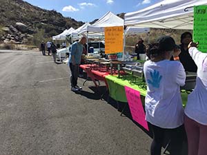 neighbors gather for arts and music talent night