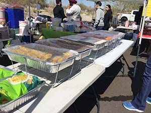 neighbors gather for arts and music talent night