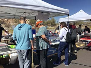 neighbors gather for arts and music talent night