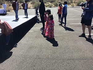 neighbors gather for arts and music talent night