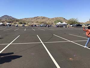 neighbors gather for arts and music talent night
