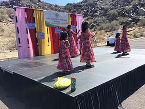 neighbors gather for arts and music talent night