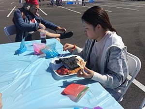 neighbors gather for arts and music talent night