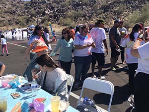 neighbors gather for arts and music talent night