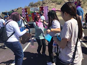 neighbors gather for arts and music talent night