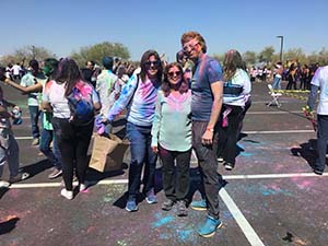 neighbors gather for arts and music talent night