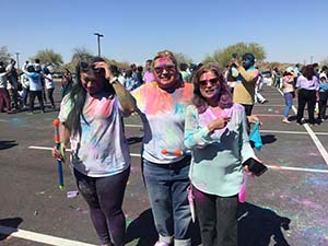 neighbors gather for arts and music talent night