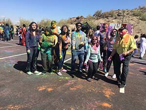 neighbors gather for arts and music talent night
