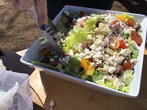 Members of the Epicurean Toastmasters Club at the Farm at South Mountain